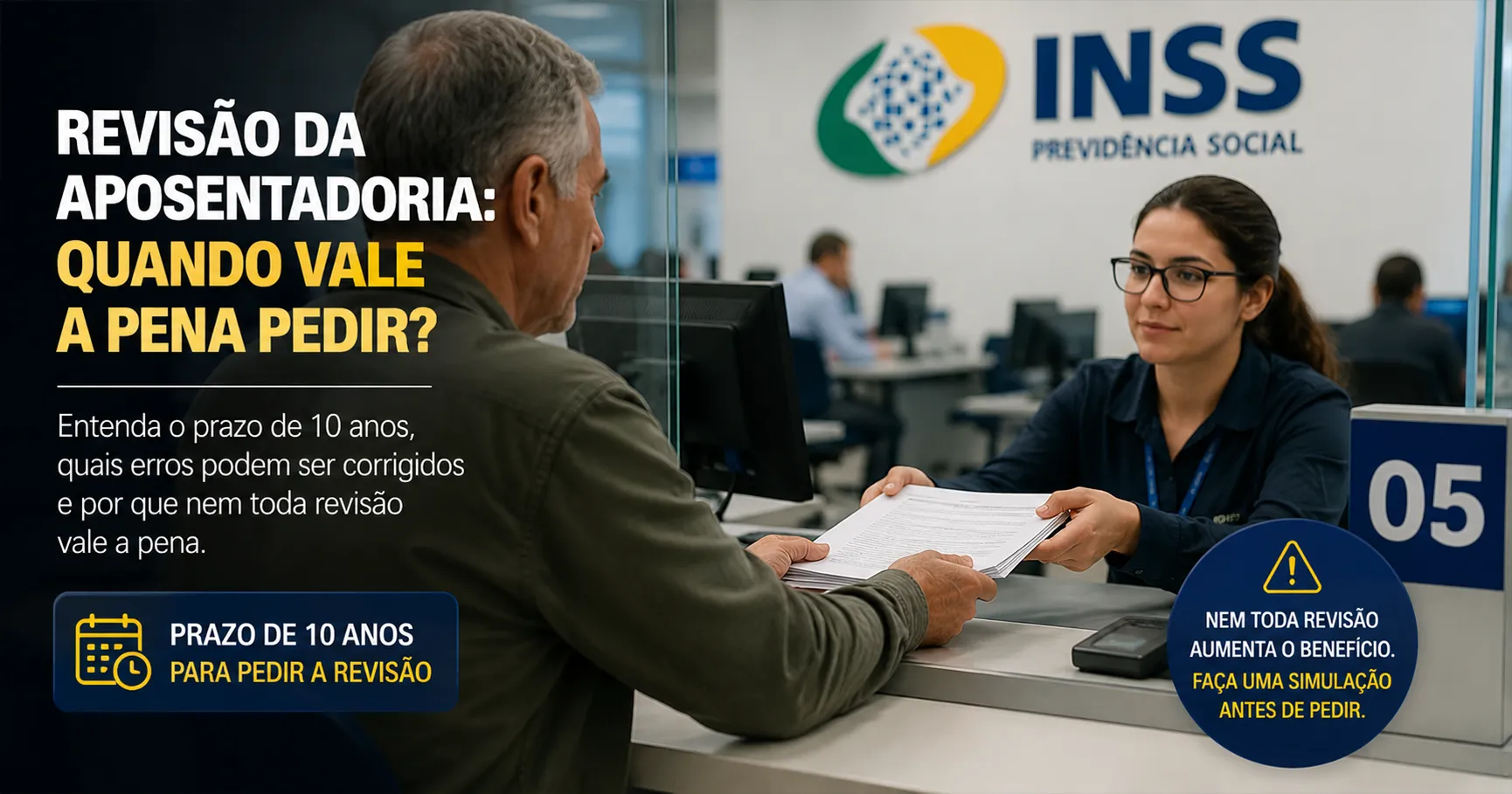 Revisão da Aposentadoria: Quando Vale a Pena Pedir?